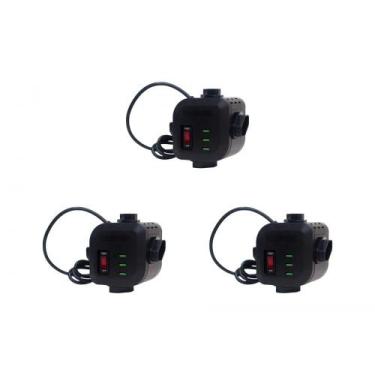 Imagem de Kit C/3 - Filtro Linha Plastico Qualitronix Torre Com Dps...