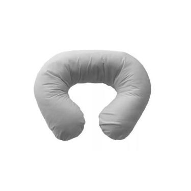 Imagem de Almofada de Amamentação Formato U  Happy Line, Branco