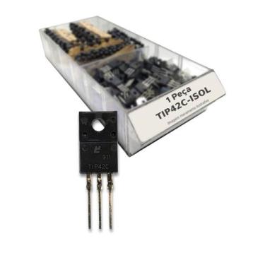 Imagem de 5x Transistor Tip42c = Tip42 C - Pnp To220 Isolado - CHIPSCE