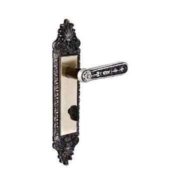 Imagem de Fechadura Colonial Banheiro 55mm 3800/100 Latão Oxidado ZLO Aliança