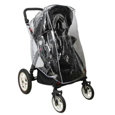 Imagem de Capa de chuva carrinho bebe criança universal impermeavel - MBBIMPORTS