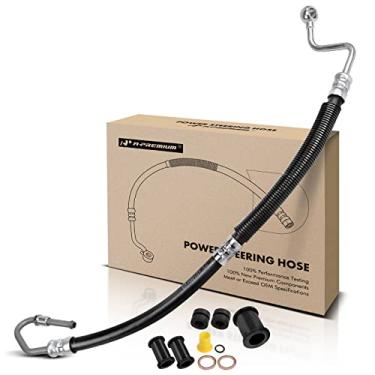 Imagem de A-Premium Conjunto de mangueira de pressão de direção hidráulica compatível com Toyota Corolla 1993-1997 e Geo Prizm 1993-1997, 1,6L 1,8L, bomba para rack/engrenagem