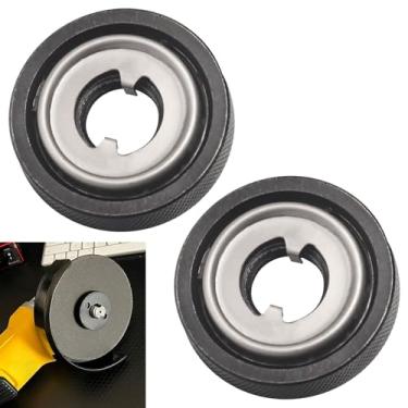 Imagem de 2 peças N484249 N547844 porca sextavada flangeada para moedor De-Walt DCG413B DCG413B-B3 DCG413P2-B3 DCG413R2 DCG414B DCG414T1 DCG414T2 DCG414T2 DCG414T2 4T2-B3 Modelos