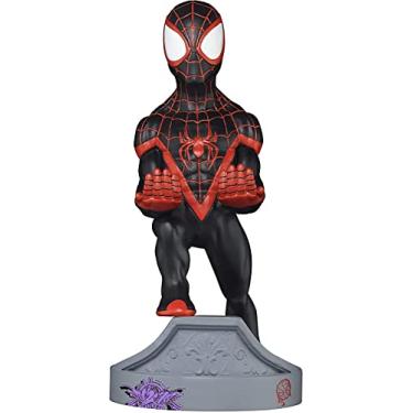 Imagem de EXG CABLE GUYS Spider-Man Miles Morales Spiderman Controller Smartphone Stand Cable Guys