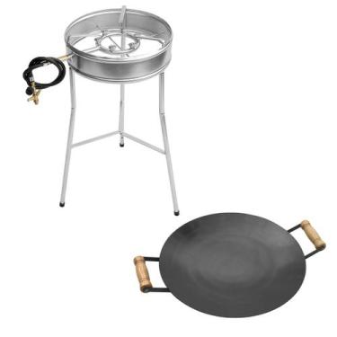 Imagem de Kit Fogareiro 60cm 110.4 Disco Arado 38,5cm 059 Papaléguas