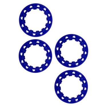 Imagem de Guarnição do Cubo Roda de ATV de 7 Polegadas, 4 Unidades de Plástico Universal Anti Arranhões Go Kart Wheel Rim Hub Protection Cover para Pneus de 7 Polegadas Com Cor Vibrante