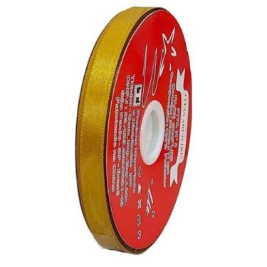 Imagem de Fita de Cetim Trader 10mm N2 com 50 Metros, COR 121 MOSTARDA, 50 METRO