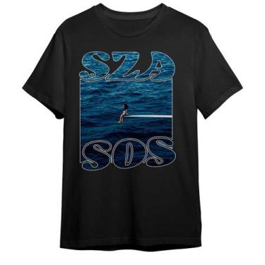 Imagem de Camiseta Basica Sza Album Sos I'm The One Unissex Musica - Abstract Ge