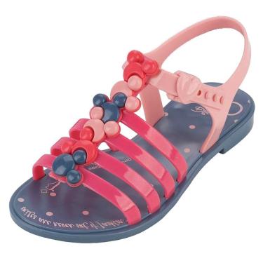 Imagem de Sandalia Infantil Menina Fashion Disney Magical Flox 22477