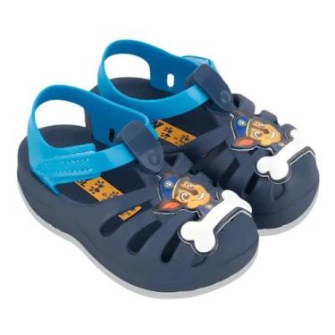 Imagem de Sandália grendene kids patrulha canina space 22710, Azul branco, 23/24