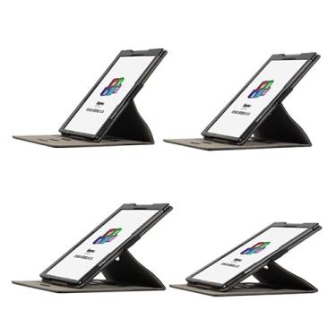 Imagem de Capa compatível com tablet Fro Bigme Color E-Ink B1051C/Pro, giratório, portátil, horizontal e vertical, para despertar automático, capa protetora de 26.2 cm