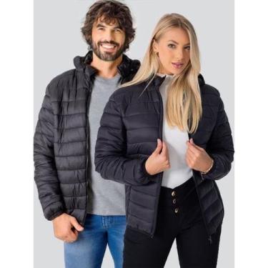Imagem de Kit 2 Jaquetas Puffer Bobojacos Masculino e Feminina - NoBrand, G&XXL