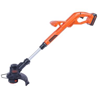 Imagem de BLACK+DECKER Aparador de Grama, com Cabeça Giratória, Sem Fio, Ideal para Jardim, Modelo LST201, Bivolt