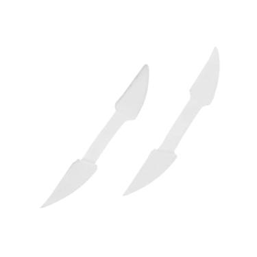 Imagem de Colaxi 2x Adesivos de posicionamento de bocal de flauta, acessórios para instrumentos de, almofadas para iniciantes em flauta de bambu chinesa, Espessura 0.2 Mm