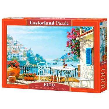 Imagem de Puzzle 1000 Peças Vinho na Varanda - Castorland Importado 1050072