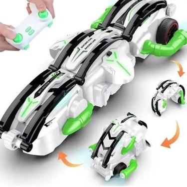 Imagem de Carro Acrobático Gira 360 Graus Recarregável Brinquedo Controle Remoto