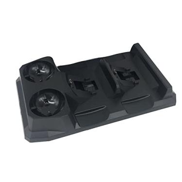 Imagem de UFO Shape 4 em 1 Controlador DC 5V LED Dual Charger Dock Station Suporte para PlayStation 4 Acessório B