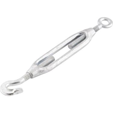 Imagem de Esticador gancho com olhal para cabo de aço 3/16" - Vonder