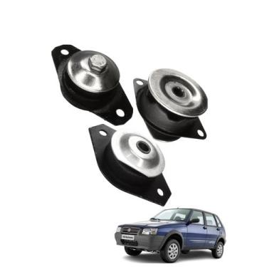 Imagem de Kit uno Motor Câmbio fire 8 V 1.0 2006 a 2008 - Biagi