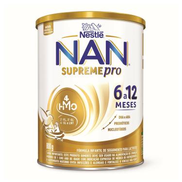 Imagem de Fórmula Infantil Nan Supreme Pro 6 a 12 Meses 800g