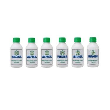 Imagem de Kit 6 Impermeabilizante Vbrasil Líquido Para Tinta
