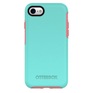 Imagem de OtterBox Capa Symmetry Series Para Iphone Se (2ª Geração - 2020) E 8/7 (Exceto Plus) Embalagem De Varejo Candy Shop (Azul-Marinho/Rosa-Doce)