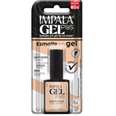 Imagem de ESMALTE GEL - IMPALA GEL PLUS - TRANSPARENTE - ADMIRAVEL BLISTER
