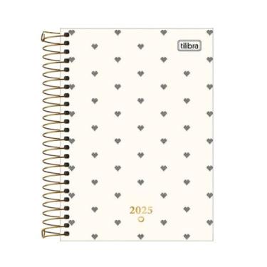 Imagem de Agenda Espiral Diária 2025 12,9x18,7cm West Village Tilibra