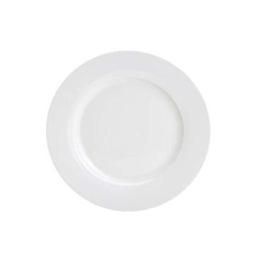Imagem de Prato Raso de Porcelana Basic, Lyor, 8405, Branco, 26.5 cm