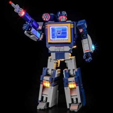 Imagem de BRIKSMAX Kit de luz 2.0 para Lego-Transformers: Soundwave - Iluminação LED inovadora compatível com Lego Icons 10358 - Conjunto de modelos não incluído