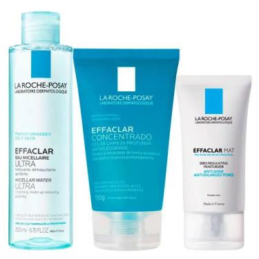 Imagem de La Roche-Posay Kit - Gel de Limpeza + Hidratante Facial + Solução Mice