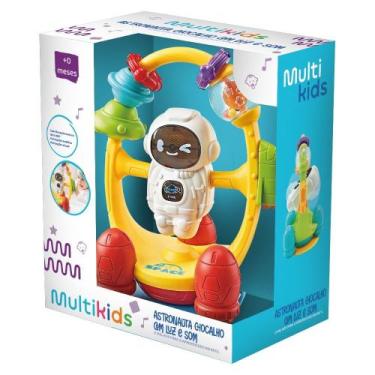 Imagem de Astronauta Chocalho Com Luz e Som Multikids