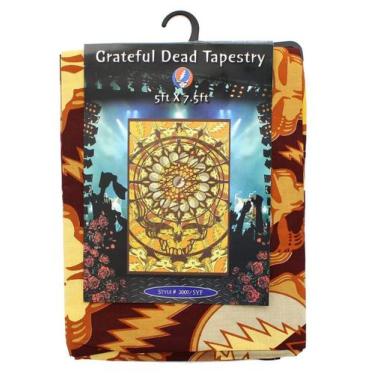 Imagem de Tapeçaria JUST FUNKY Grateful Dead Steal Your Face Skulls