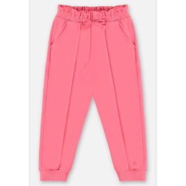 Imagem de Calça em Molecotton Infantil Menina Up Baby, Rosa, 2