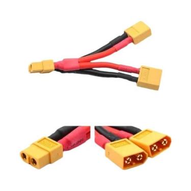 Imagem de Navio Modelo RC 10cm - Bateria de Lítio com Carregador e Conectores XT