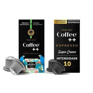 Imagem de Capsula De Café Espresso Coffee Mais Super Crema + Arara - COFFEE++