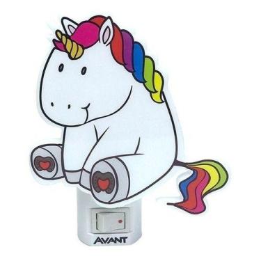 Imagem de Luz Noturna Led Abajur Tomada C/Personagem 1w Amarela Avant Infantil C