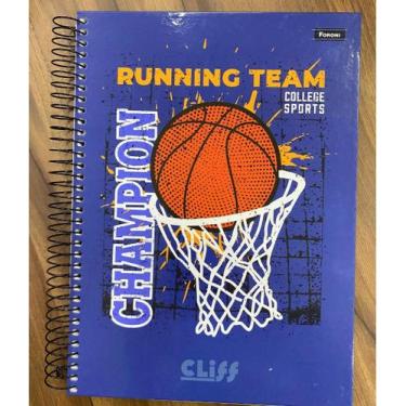 Imagem de Caderno Universitário Masculino CLIFF 10 Matérias 160 Fls - foroni, Ba