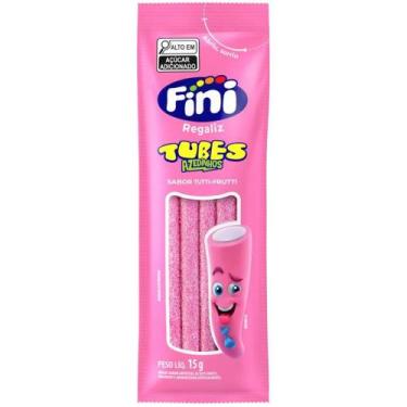 Imagem de Doce Tubes Tutti Frutti 15G (display com 12 Unidades) - Fini