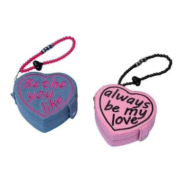 Imagem de Wzmzjy 2x Caixa de Armazenamento Recipiente para Pulseiras Colares Lembrança Sugestão