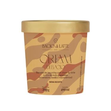 Imagem de Sorvete Crema di Bacio Pote 490ml - Bacio di Latte