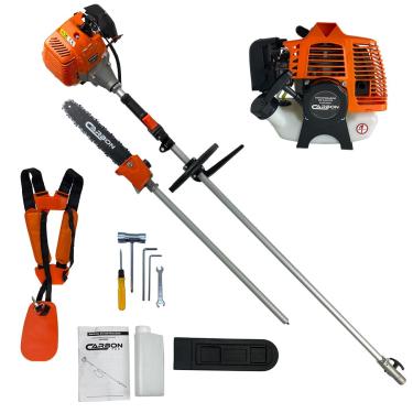 Imagem de Motopodador de Galhos em Altura 33cc 1,3HP Com Cinto Duplo Almofadado FAK330MP Carbon FAK