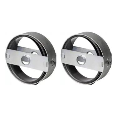 Imagem de 2X Kit 2 Caixa Com Mola Reforçada Porta De Aço Enrolar 3,0