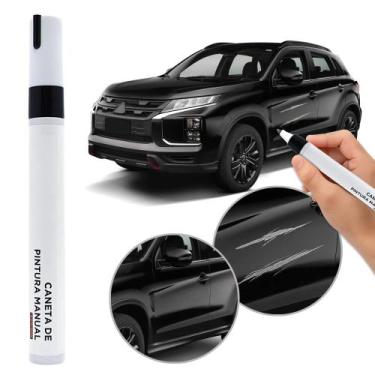 Imagem de Caneta Tira Riscos Preto Fiat Toro 2016 2017 2018 2019 2020 Retoque Ti