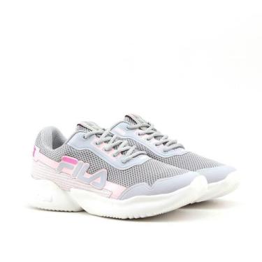 Imagem de Tênis Infantil Fila Split, Prata, Rosa, 30