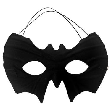 Imagem de Vaulted Skulls & Co Black Bat Eye Mask | Bat Costume Masks | Superhero Mask | Bat Costume | Masquerade Party Masks | Black | Elastic Band | Unisex