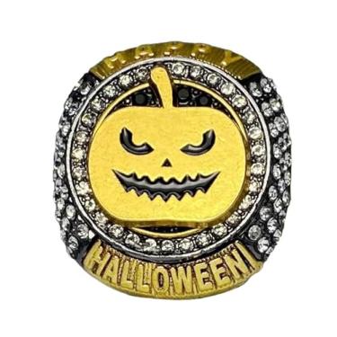 Imagem de Legacy Rings Prêmio Medalha de Prêmio de Melhor Campeonato de Fantasia de Halloween para Crianças ou Adultos Festa à Fantasia (Pedras Transparentes)