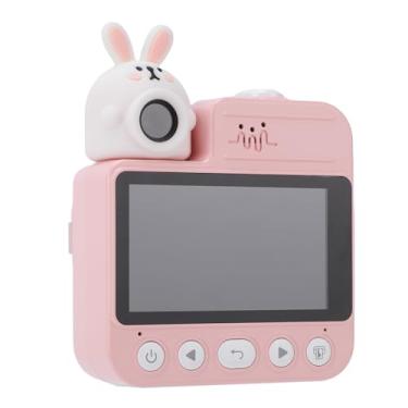 Imagem de Asixxsix Câmeras digitais instantâneas para crianças, câmera instantânea com desenhos animados fofos de 32 MP 1080P HD com tela colorida de 3 polegadas, câmera digital para selfies