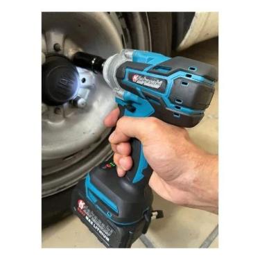 Imagem de Chave De Impacto 48v Profissional Brushless Com Maleta - Nakasaki