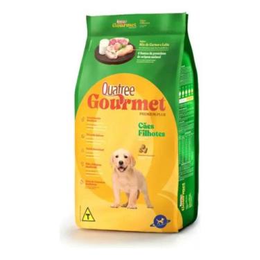 Imagem de Quatree Gourmet Cães Filhotes Sabor Carne E Leite 10,1kg